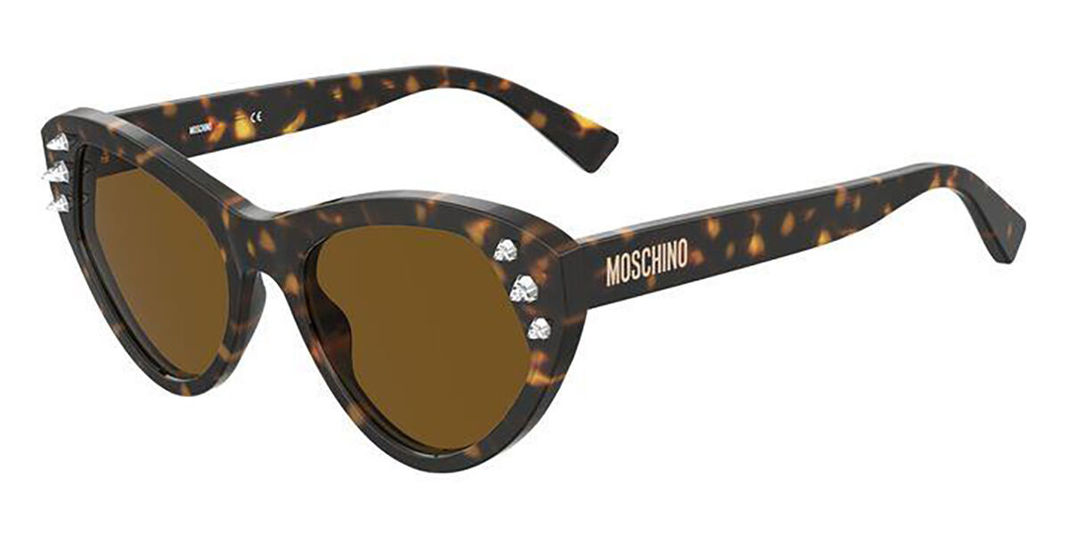 Image of Moschino MOS108/S 086/70 Óculos de Sol Tortoiseshell Feminino BRLPT