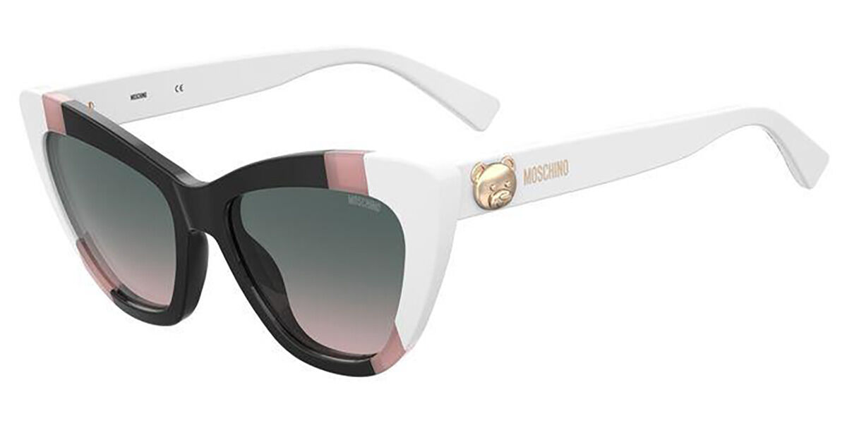 Image of Moschino MOS122/S 3H2/JP 54 Lunettes De Soleil Femme Blanches FR
