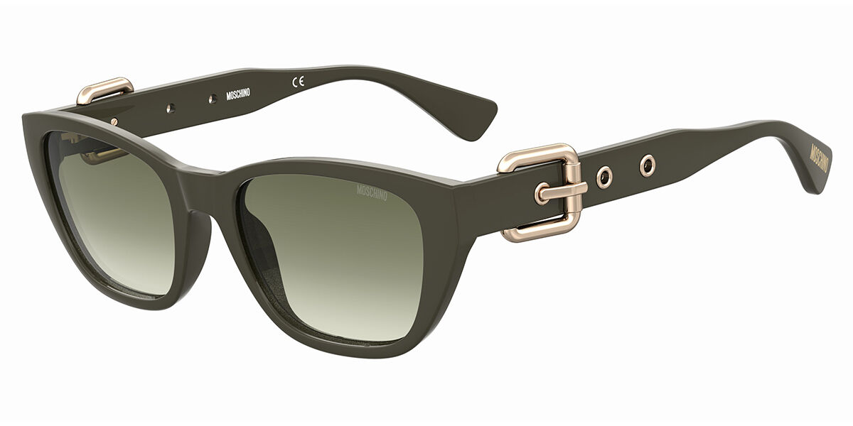 Image of Moschino MOS130/S TBO/9K Óculos de Sol Verdes Feminino BRLPT