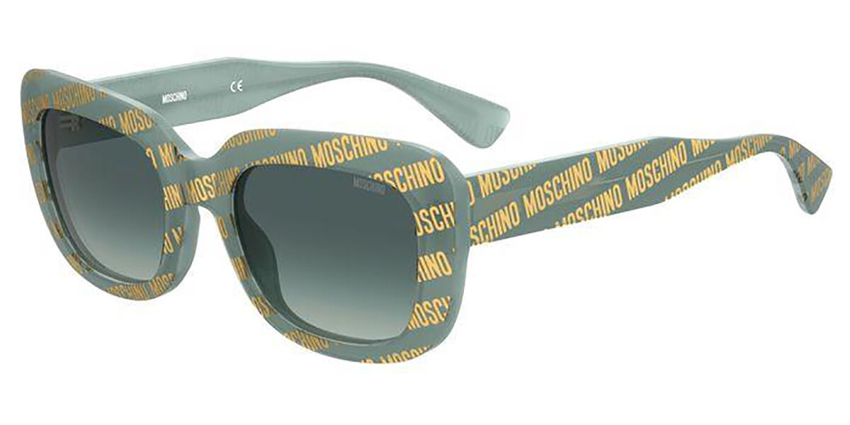 Image of Moschino MOS132/S 6HO/9K Óculos de Sol Verdes Feminino PRT
