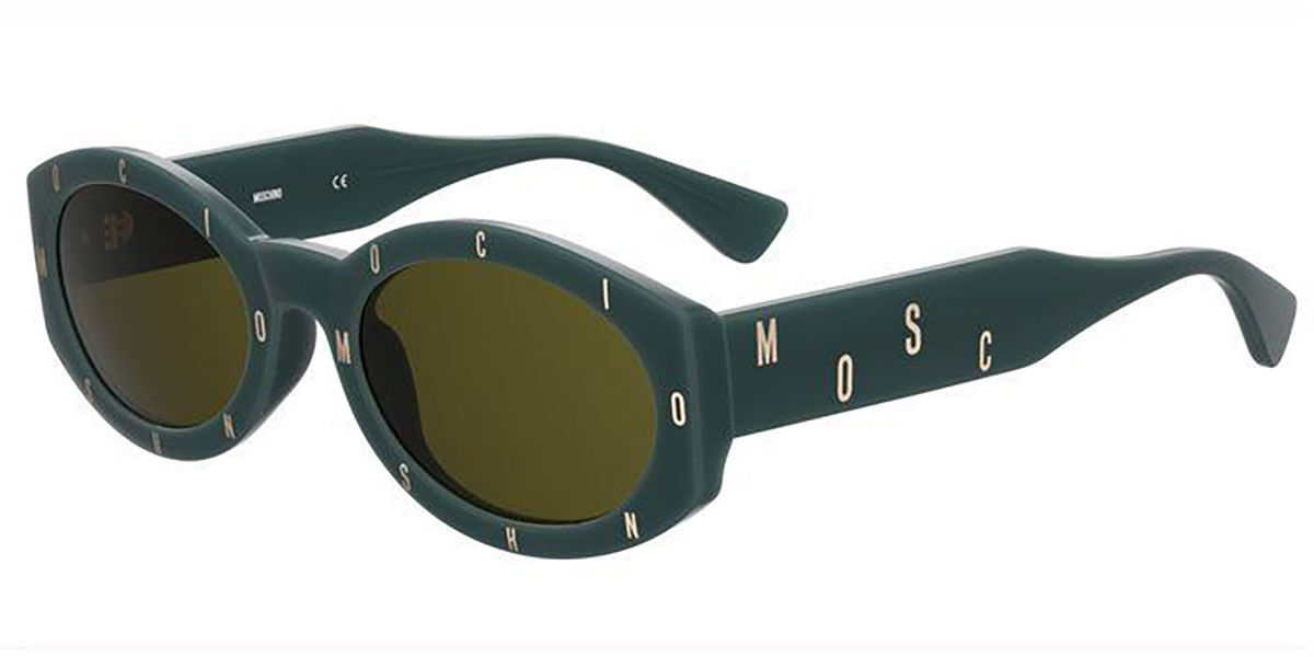 Image of Moschino MOS141/S 1ED/QT Óculos de Sol Verdes Feminino BRLPT