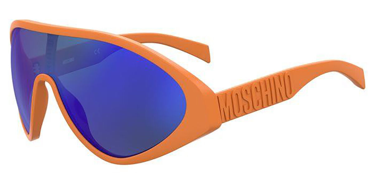 Image of Moschino MOS157/S L7Q/Z0 Óculos de Sol Laranjas Masculino BRLPT