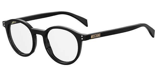 Image of Moschino MOS502 807 Óculos de Grau Pretos Feminino BRLPT