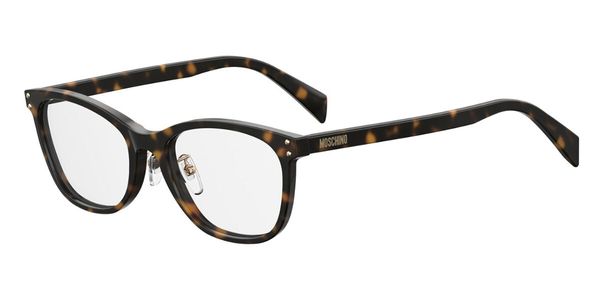 Image of Moschino MOS540/F Asian Fit 086 Óculos de Grau Tortoiseshell Feminino PRT