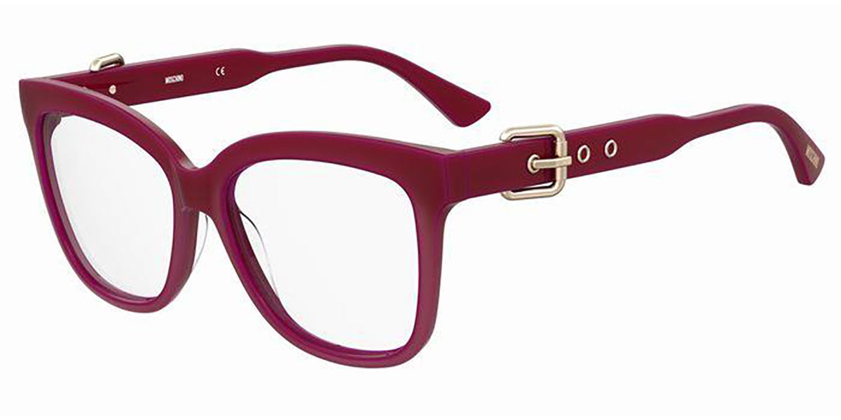 Image of Moschino MOS609 C9A Óculos de Grau Vinho Feminino BRLPT