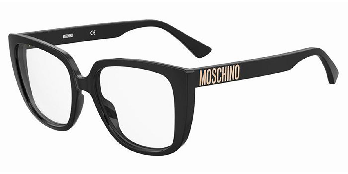 Image of Moschino MOS622 807 Óculos de Grau Pretos Feminino BRLPT