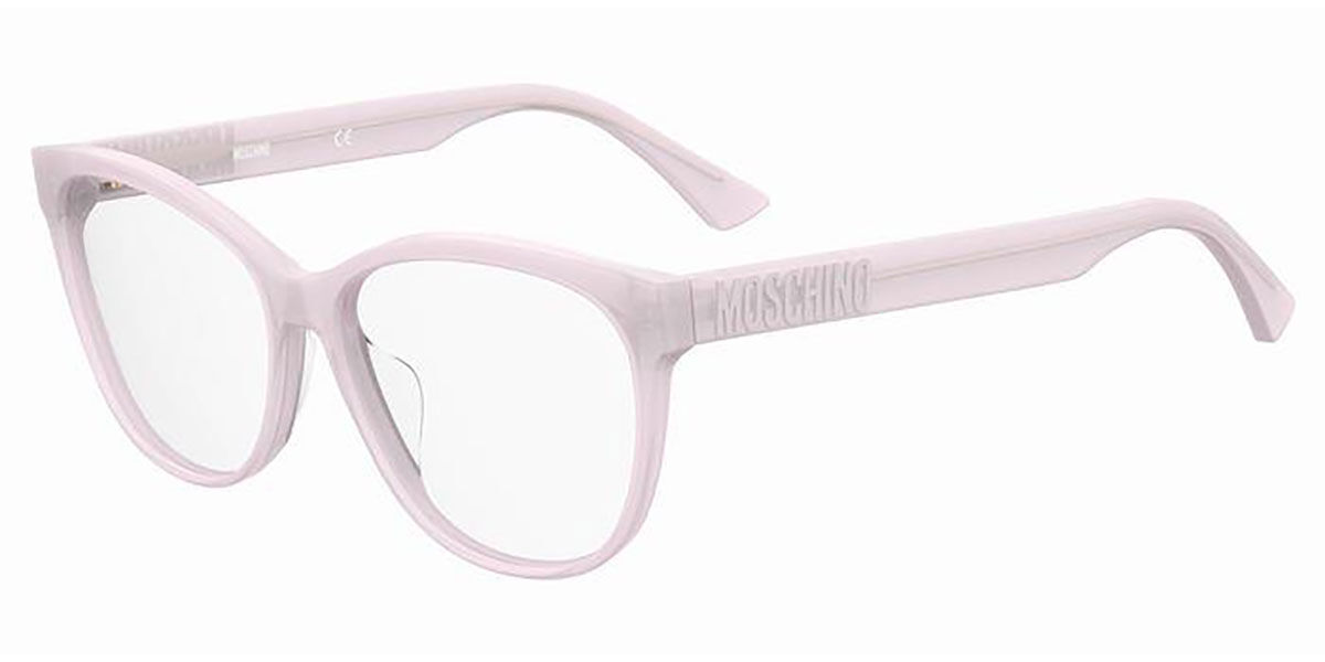Image of Moschino MOS625/F Asian Fit 35J Óculos de Grau Cor-de-Rosa Feminino PRT
