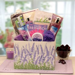 Image of Mother's Day Moments Of Relaxation Lavender Spa Gift Box