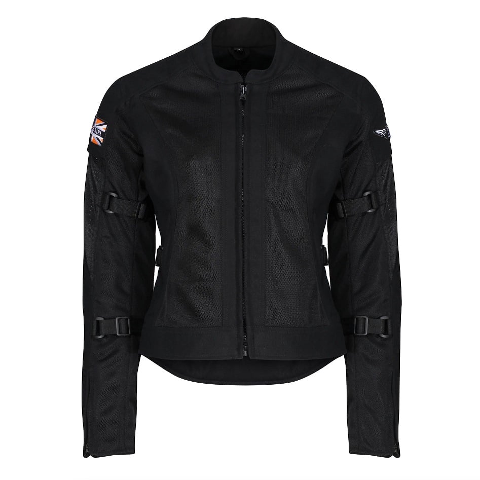 Image of Motogirl Jodie Mesh Jacket Black Size XL ID 5060675108369