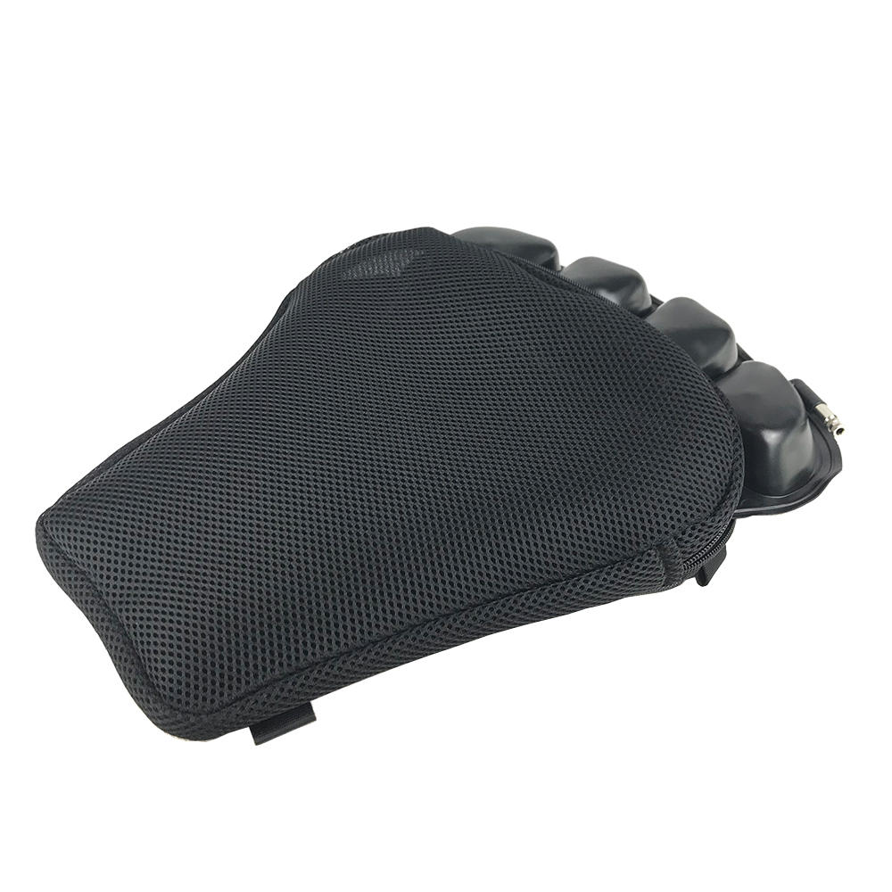 Image of Motorcycle Bike 3D Comfort Seat Cushion Tourtecs Air Motorbike Pillow Pad Cover