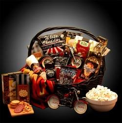 Image of Motorcycle Lovers Gift Basket