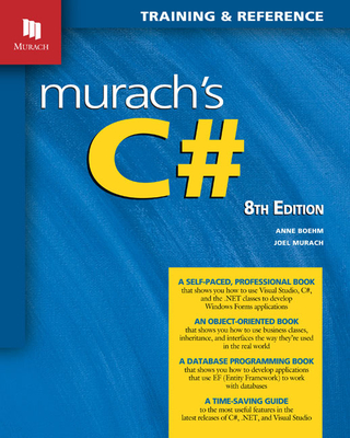 Image of Murach's C# (8th Edition)