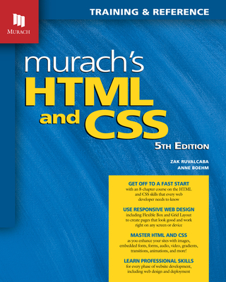 Image of Murach's HTML and CSS (5th Edition)
