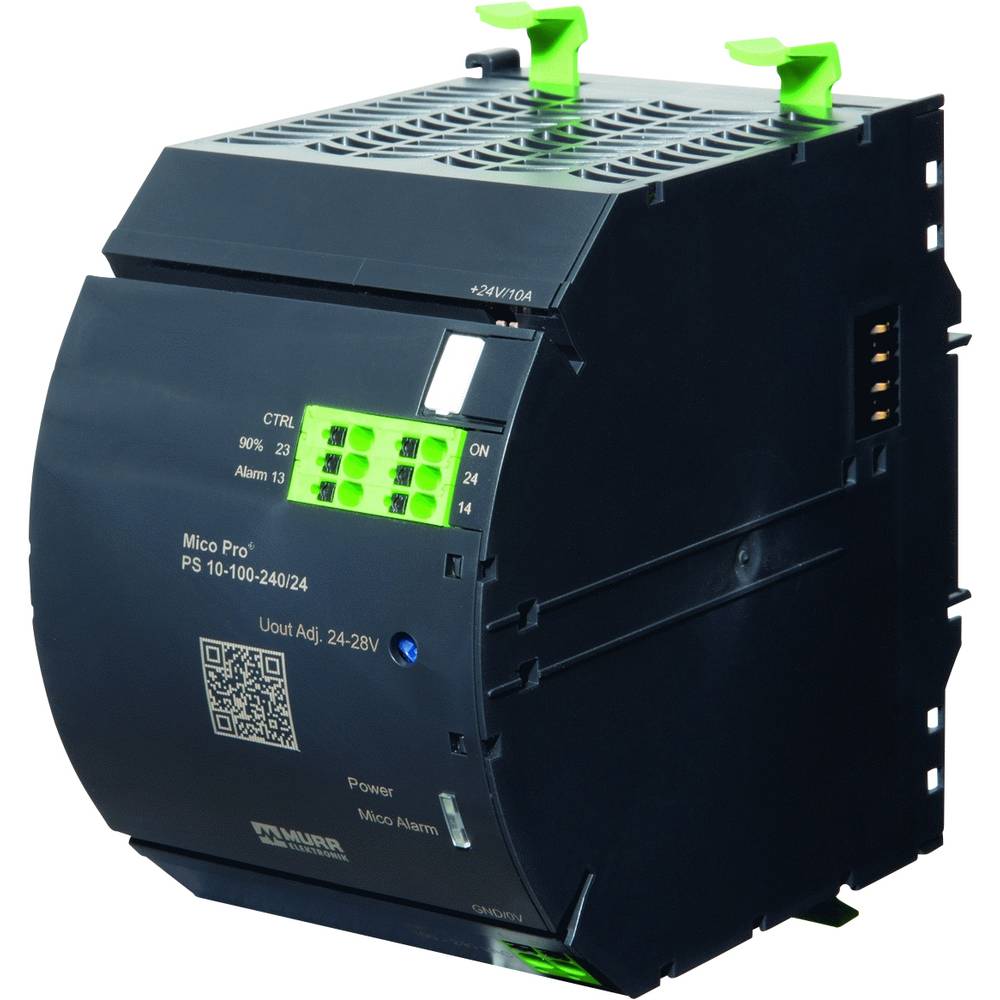 Image of Murrelektronik Rail mounted PSU (DIN) 28 V DC 10 A No of outputs:1 x Content 1 pc(s)