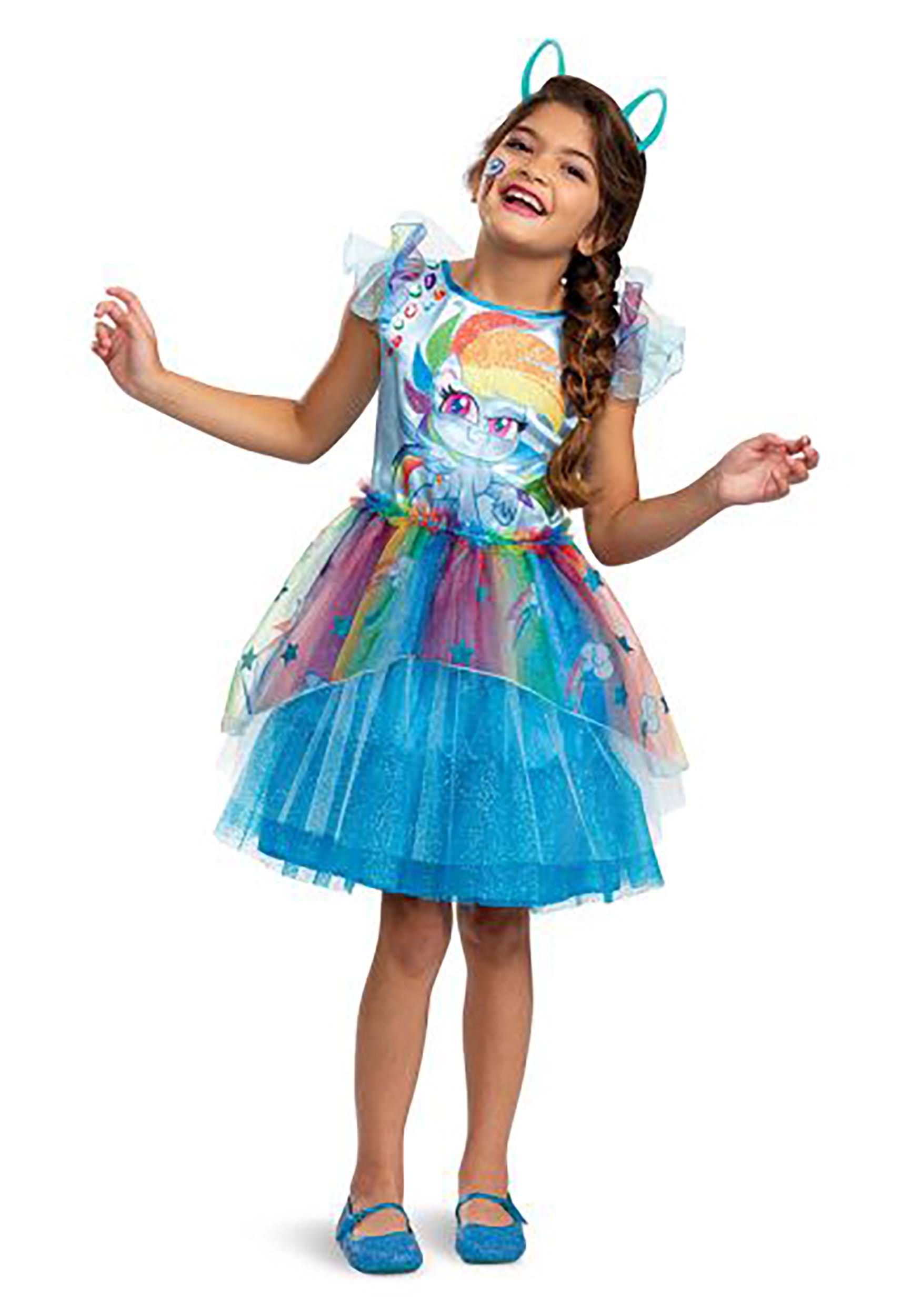 Image of My Little Pony Kid's/Toddler Rainbow Dash Deluxe Costume ID DI119959-3T/4T