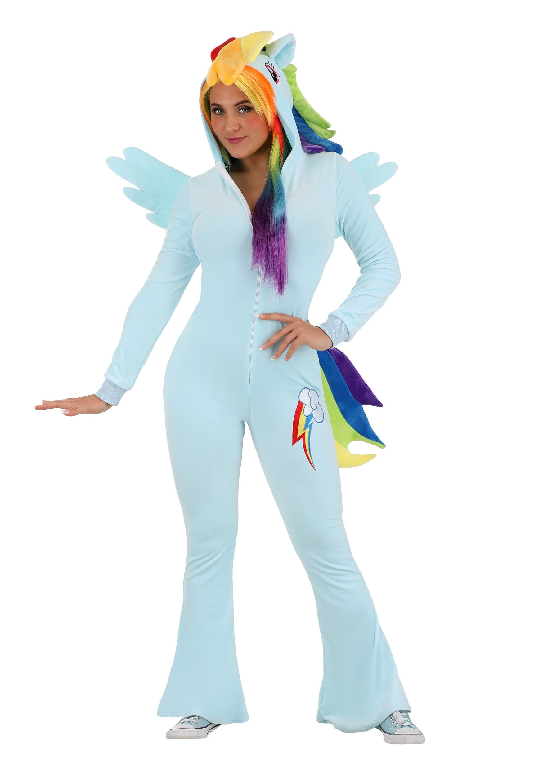 Image of My Little Pony Rainbow Dash Adult Costume ID FUN2007AD-L
