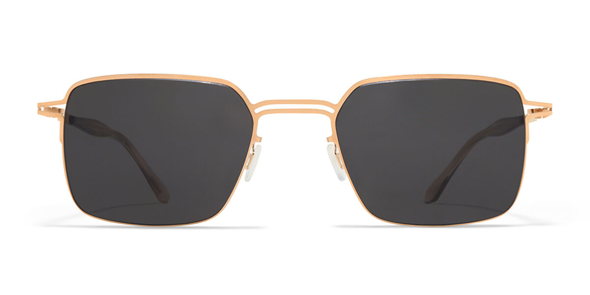 Image of Mykita Alcott 291 51 Lunettes De Soleil Homme Dorées FR