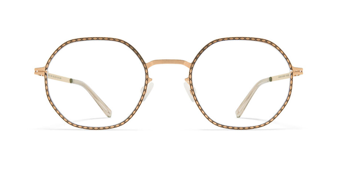 Image of Mykita Auri 342 Óculos de Grau Dourados Feminino BRLPT