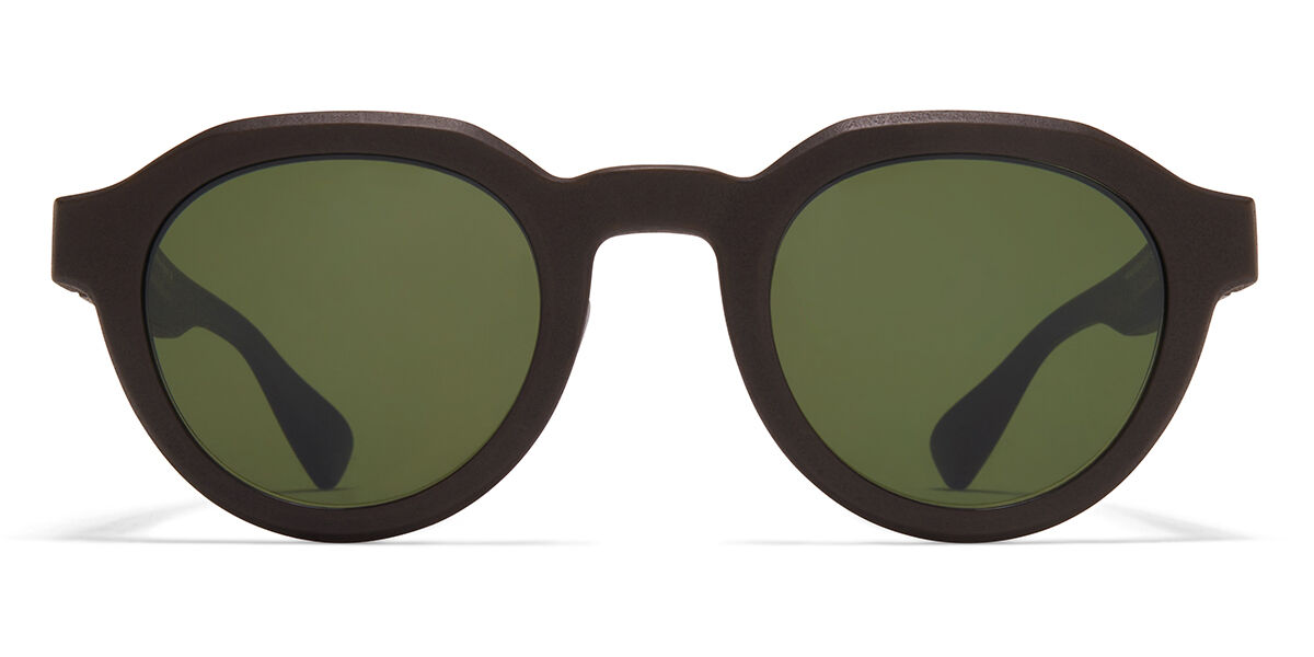 Image of Mykita Dia 355 47 Lunettes De Soleil Homme Marrons FR