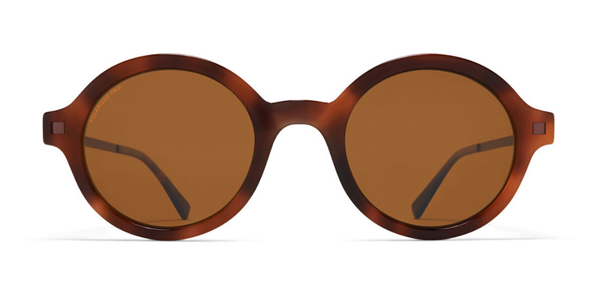 Image of Mykita Esbo Polarized 852 48 Lunettes De Soleil Homme Tortoiseshell FR