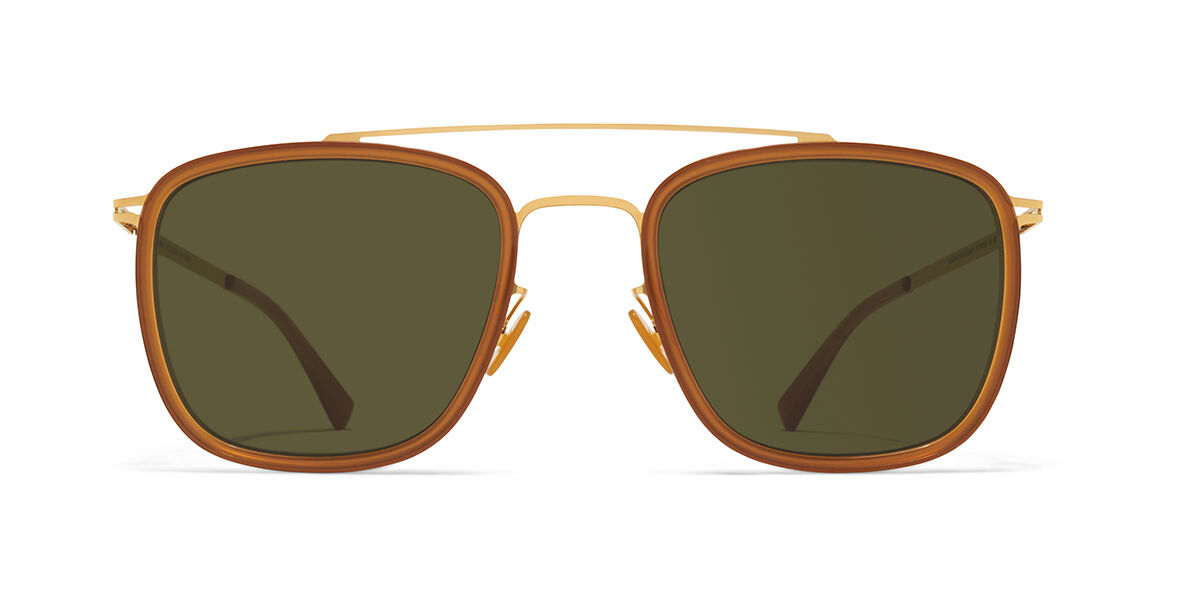 Image of Mykita Jeppe 701 Óculos de Sol Marrons Masculino BRLPT