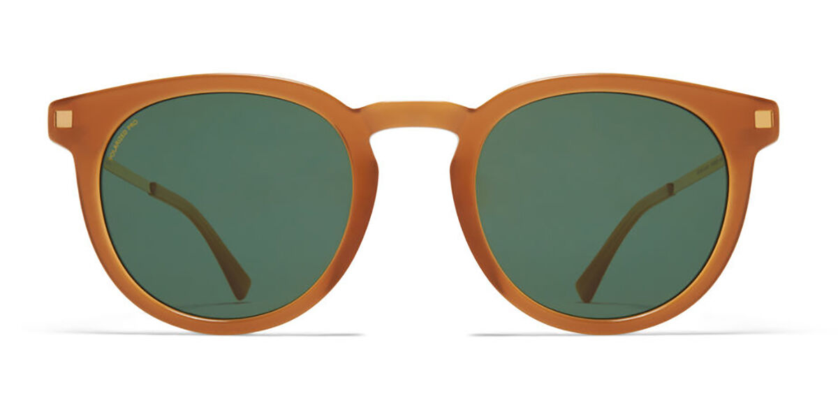 Image of Mykita Lahti Polarized 881 50 Lunettes De Soleil Homme Marrons FR