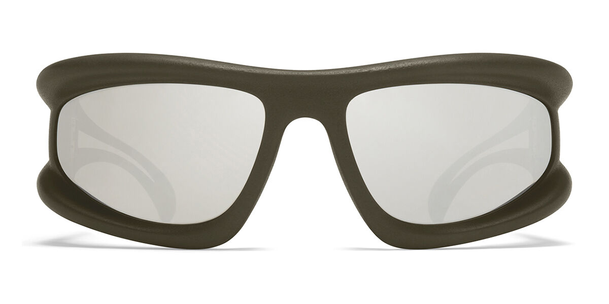 Image of Mykita Marfa 342 70 Lunettes De Soleil Homme Vertes FR