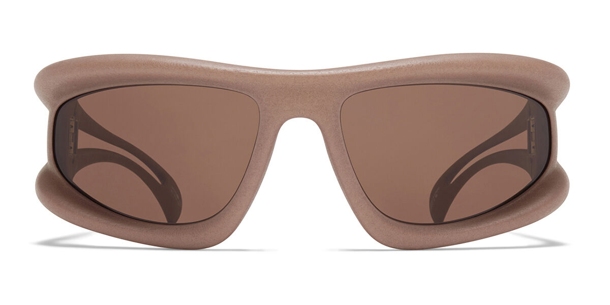 Image of Mykita Marfa 350 Óculos de Sol Marrons Masculino BRLPT