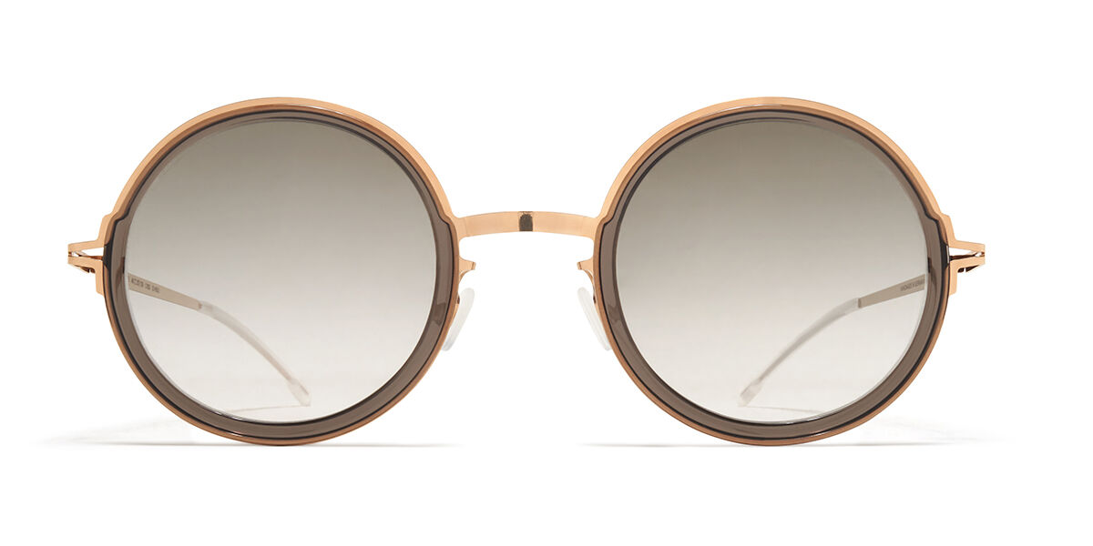 Image of Mykita Monroe 653 49 Lunettes De Soleil Femme Dorées FR