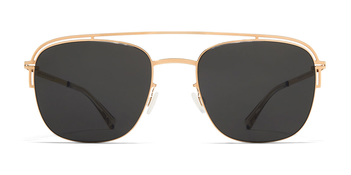 Image of Mykita Nor 291 52 Lunettes De Soleil Homme Dorées FR