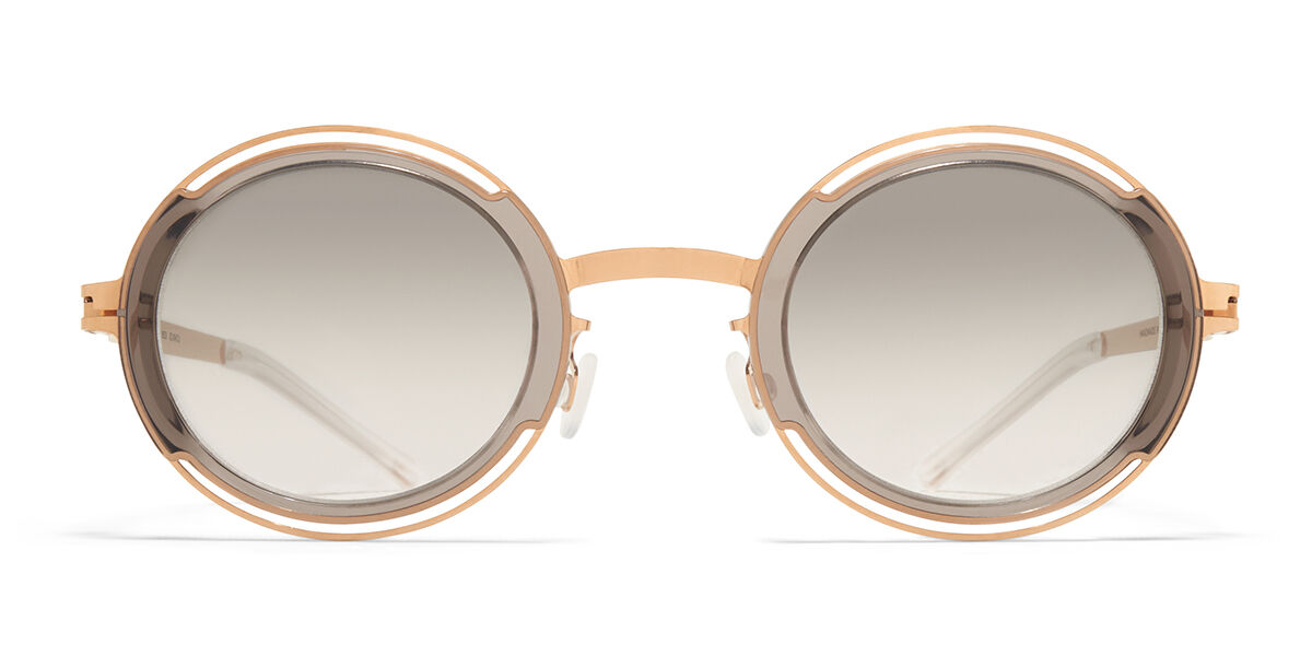 Image of Mykita Pearl 653 46 Lunettes De Soleil Femme Dorées FR