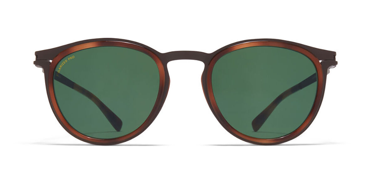 Image of Mykita Siwa/S Polarized 711 Óculos de Sol Tortoiseshell Feminino PRT