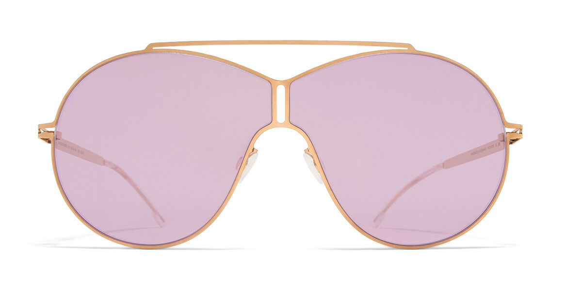 Image of Mykita Studio125 291 64 Lunettes De Soleil Homme Dorées FR