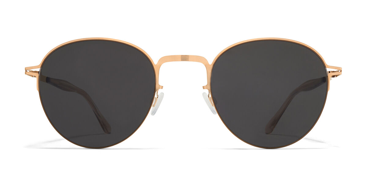 Image of Mykita Tate 291 50 Lunettes De Soleil Homme Dorées FR