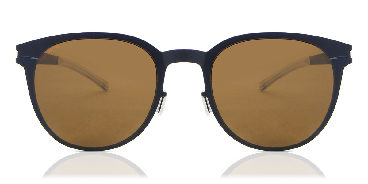 Image of Mykita Truman Polarized 456 Óculos de Sol Azuis Masculino BRLPT