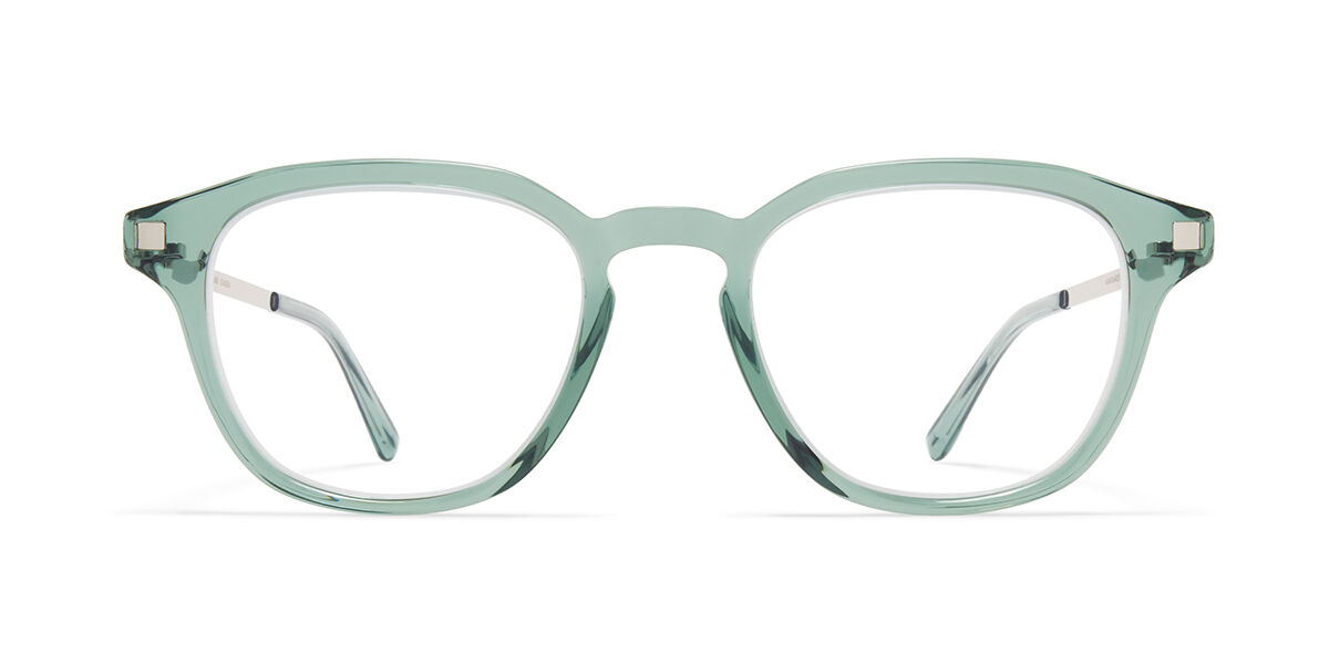 Image of Mykita Yura 872 45 Zielone Męskie Okulary Korekcyjne PL