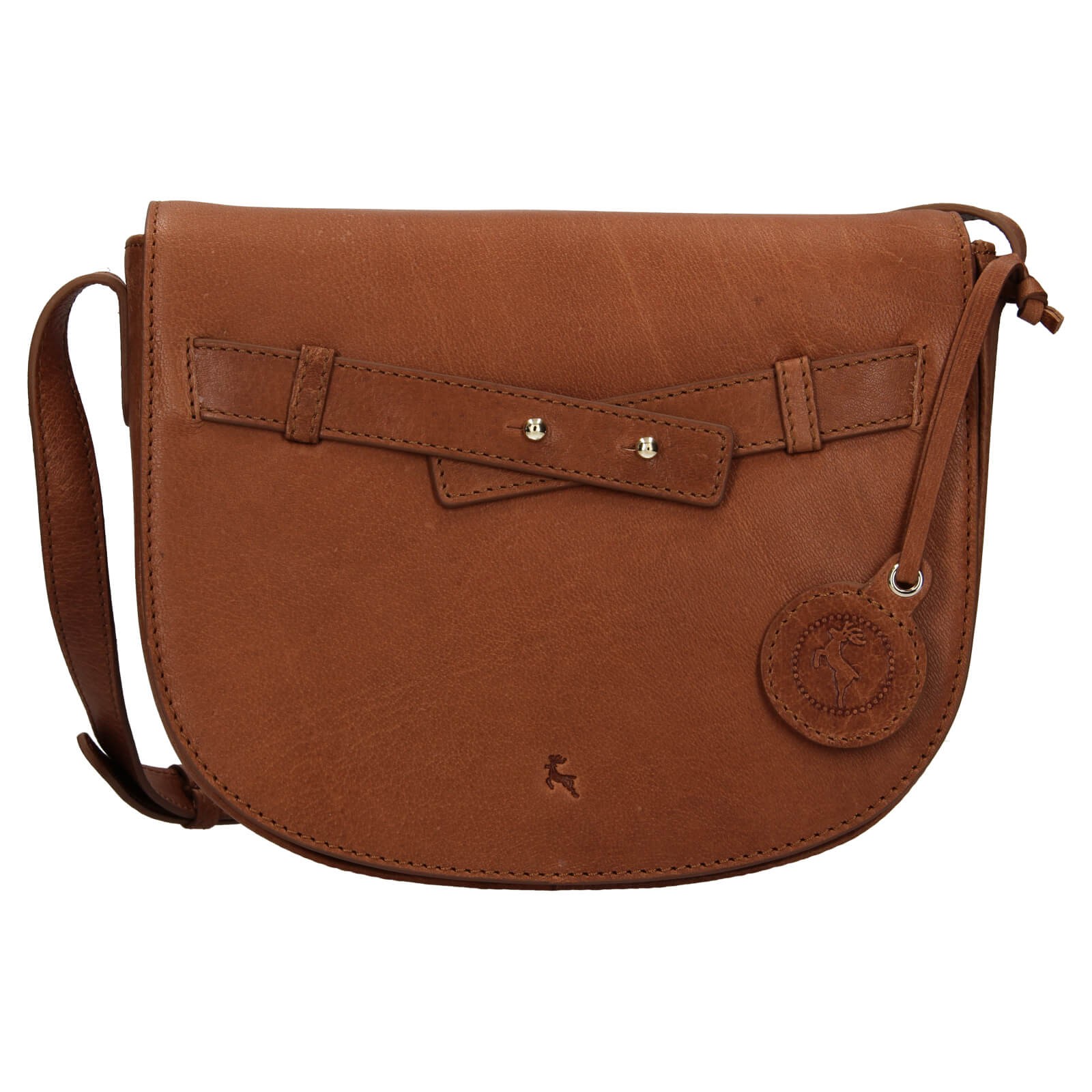 Image of Női bőr crossbody kézitáska Ashwood Gita - világos barna HU