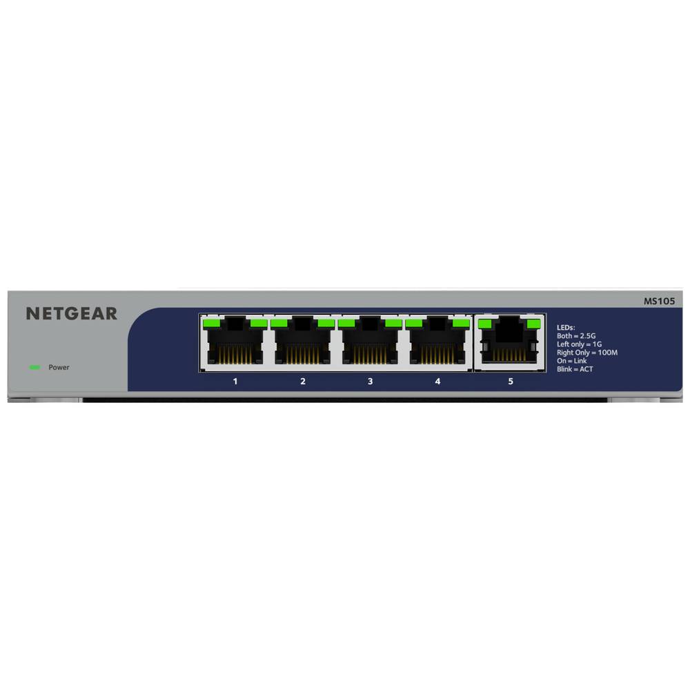 Image of NETGEAR MS105 Network RJ45 switch 5 ports 25 GBit/s