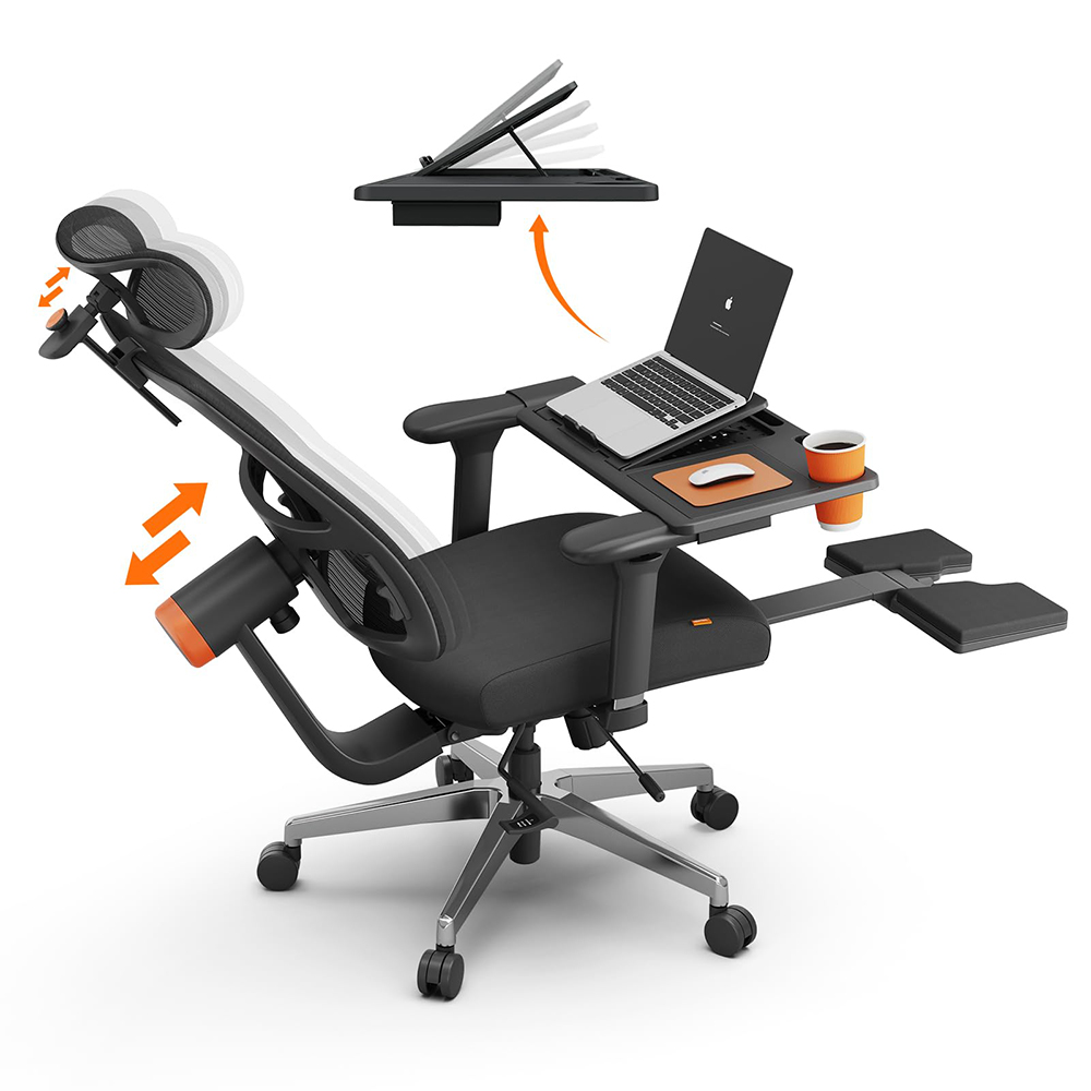 Image of NEWTRAL MagicH-BPro Ergonomic Chair with Detachable Workstation D