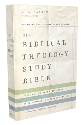 Image of NIV Biblical Theology Study Bible Hardcover Comfort Print: Follow God's Redemptive Plan as It Unfolds Throughout Scripture