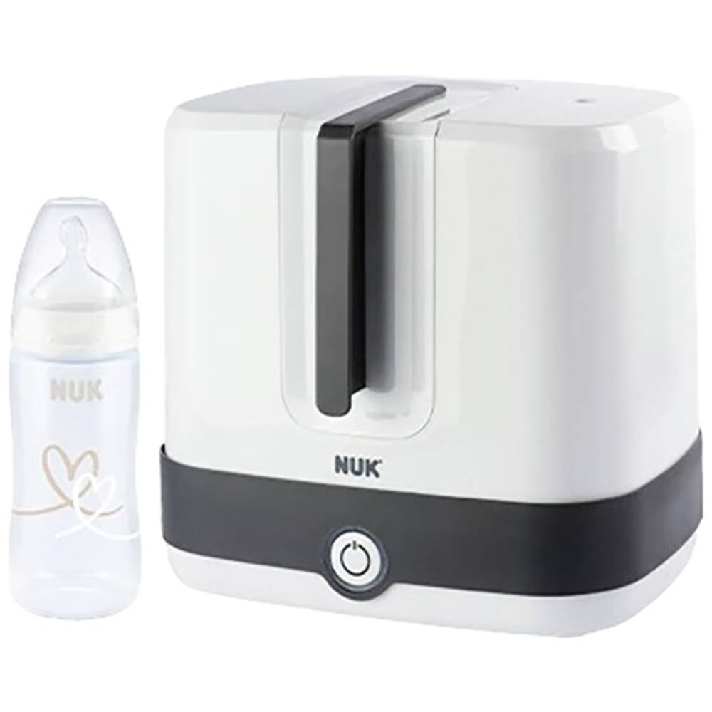 Image of NUK Vario Express Set Bottle steriliser White/black