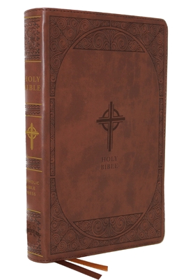Image of Nabre New American Bible Revised Edition Catholic Bible Large Print Edition Leathersoft Brown Comfort Print: Holy Bible