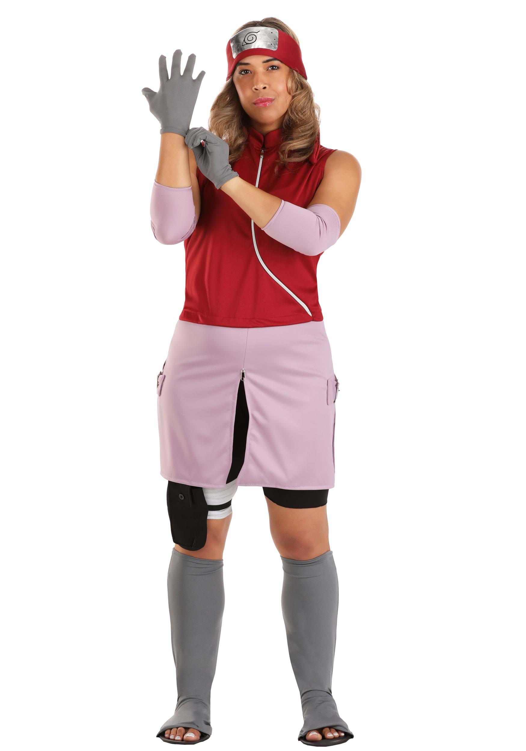 Image of Naruto Shippuden Adult Sakura Haruno Costume ID ISP103964-S