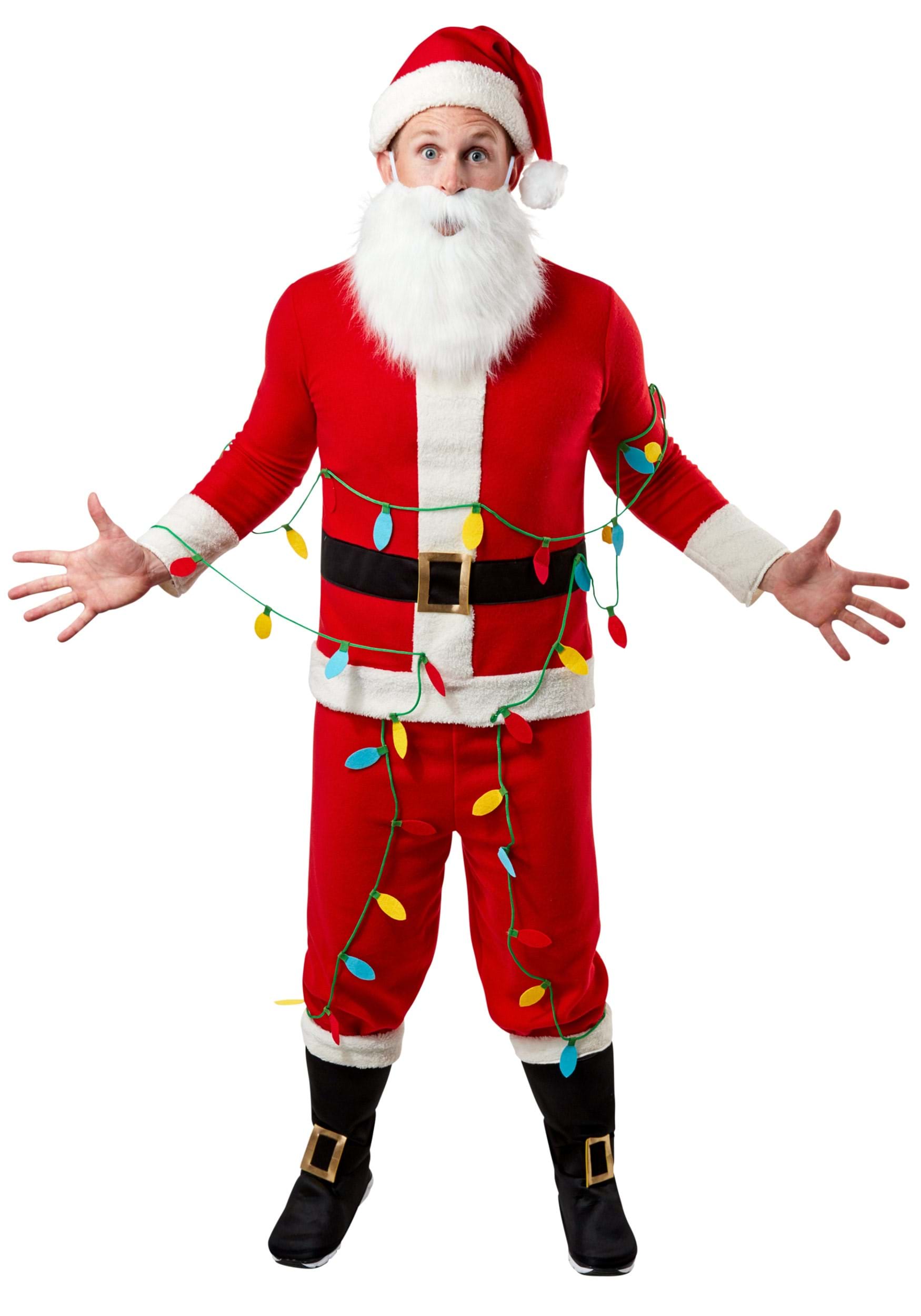 Image of National Lampoon's Adult Clark Griswold Santa Costume ID RU702963-XL
