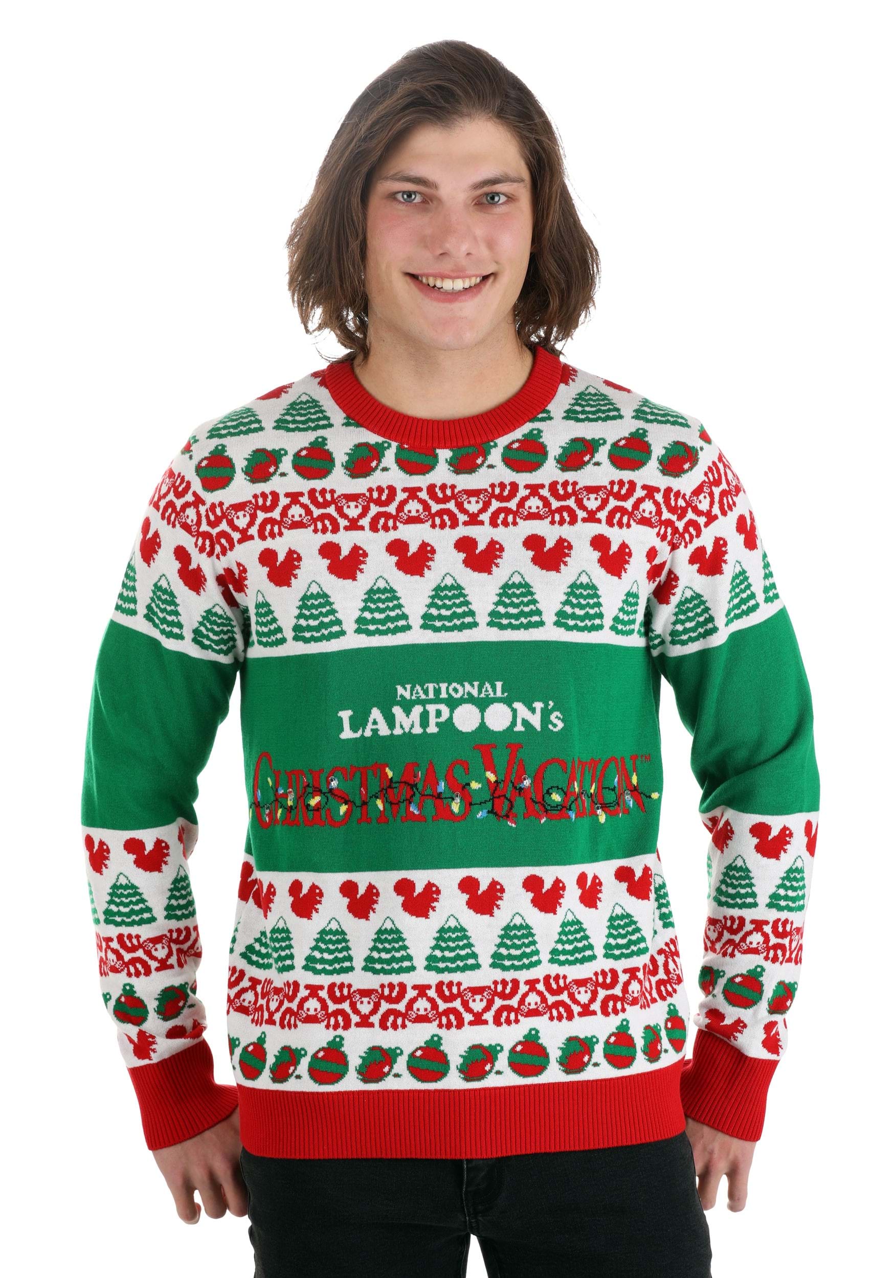 Image of National Lampoon's Christmas Vacation Adult Sweater ID FUN4047AD-L