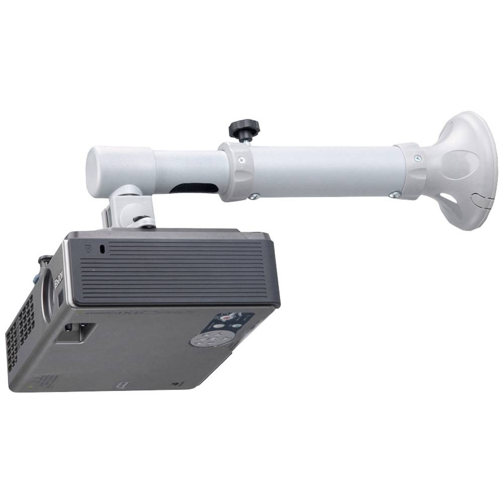 Image of Neomounts BEAMER-W050SILVER Projector wall mount Tiltable Rotatable Distance to wall (max): 47 cm Silver