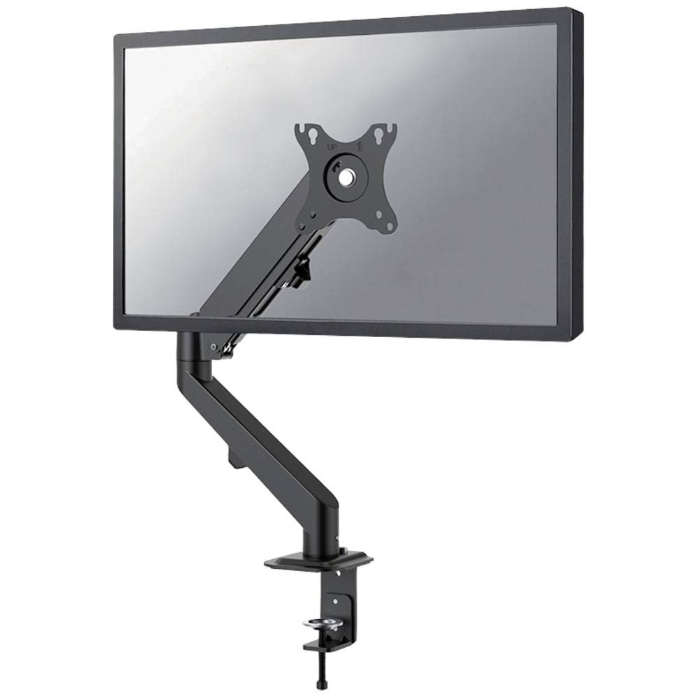 Image of Neomounts DS70-700BL1 1x Monitor desk mount 432 cm (17) - 686 cm (27) Black Swivelling/tiltable Height-adjustable