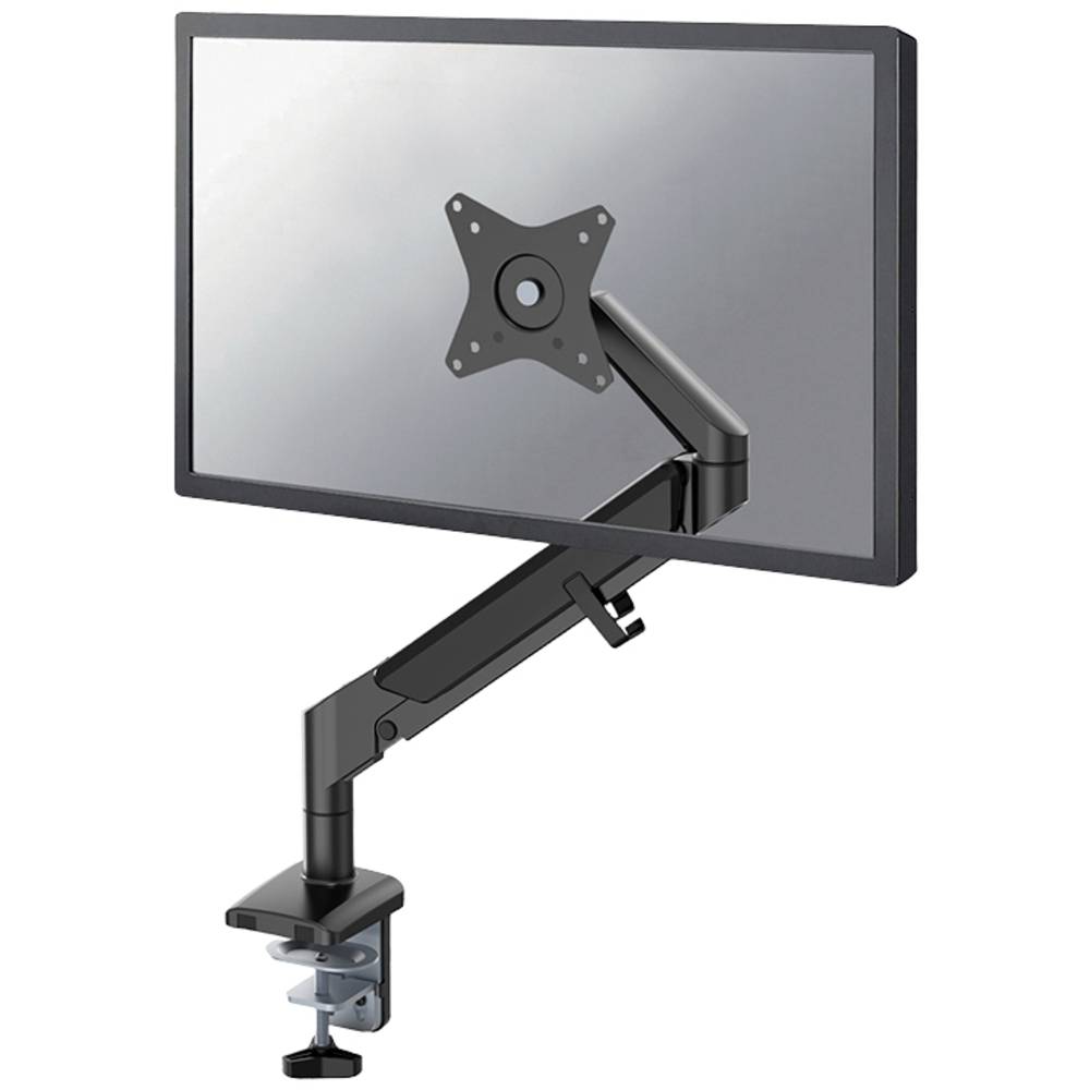 Image of Neomounts DS70-810BL1 1x Monitor desk mount 432 cm (17) - 813 cm (32) Black Swivelling/tiltable Height-adjustable