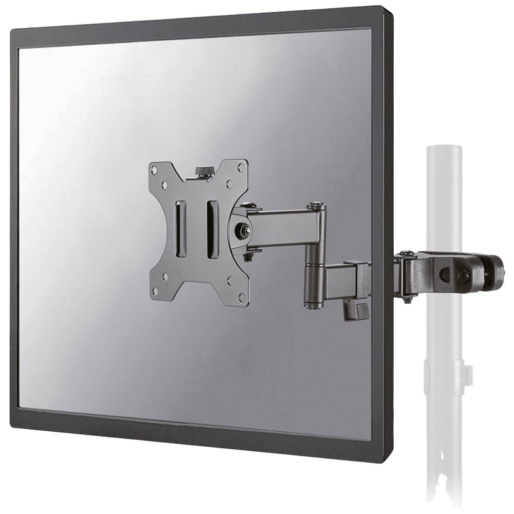 Image of Neomounts FL40-450BL11 buis/paal Monitorbeugel TV wall mount 584 cm (23) - 813 cm (32) Swivelling/tiltable