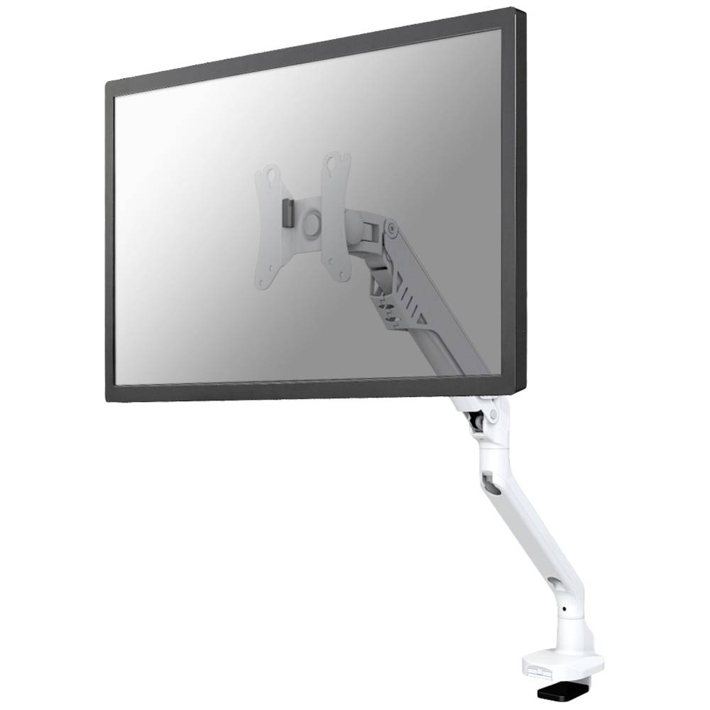 Image of Neomounts FPMA-D750WHITE 1x Monitor desk mount 254 cm (10) - 813 cm (32) White Swivelling Swivelling Tiltable